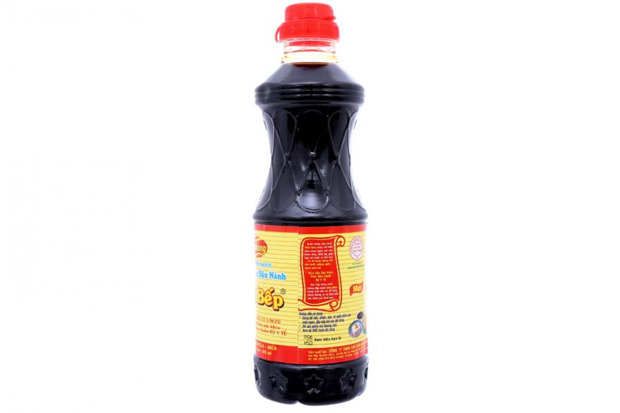 Nước Tương Đậu Nành Đầu Bếp Nắp Đỏ Mekong 415ml Block 12 chai